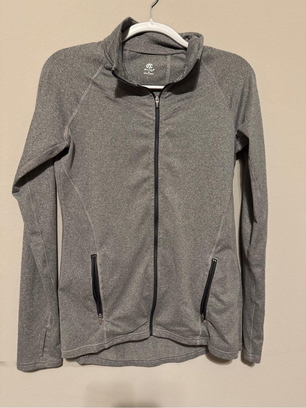 Champion Women's Gray Full-Zip Utility Jacket